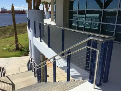 Commercial Cable Railing Solutions — Deck Building & Repair project by Ultra-tec