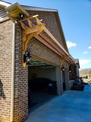 Carport Lattice — Deck Building & Repair project by Smoky Mountain Deck Builders