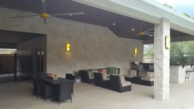 Personalized Patio Canopies — Deck Building & Repair project by Lone Star Patio Builders, LLC.