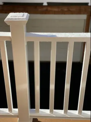 Composite Decking and Railing — Deck Building & Repair project by Virginia Home Improvement LLC