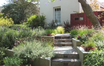 Arden Courtyard Garden — Landscape Construction project by Rodriguez & Satterthwaite Design Build Landscape