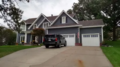 Des Moines Facade Renovation — Deck Building & Repair project by VanWeelden Co.