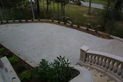 Entrance Pathway — Deck Building & Repair project by Architectural Concrete