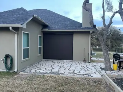 Fenetex Pull-Down Screens — Deck Building & Repair project by Hill Country Shade
