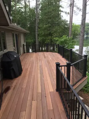 Lakeside Exotic Hardwood Residences — Deck Building & Repair project by Renew It Decks