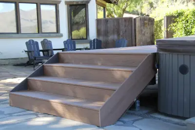Tailor-Made SPA Deck — Deck Building & Repair project by Arroyo Grande Deck And Fence