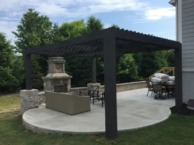 Cozy and inviting outdoor living area — Deck Building & Repair project by DeckThisOut