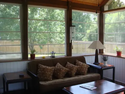 Kensett Way Veranda and Patio — Deck Building & Repair project by Weatherford Construction Company