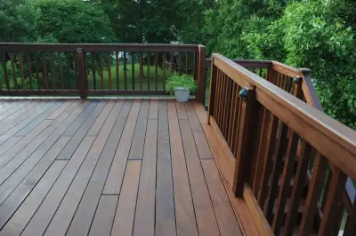 Madison Ipe Deck and Cedar Pergola — Deck Building & Repair project by Deckbuilders