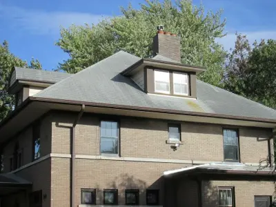 Mission Red Metro Metal Roman Tile Roofing — Deck Building & Repair project by VanWeelden Co.