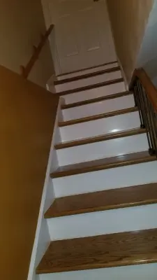 Stairway — Deck Building & Repair project by Hands On Woodworking LLC