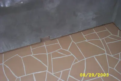 Monterey Imitation Flagstone Finished Deck — Deck Building & Repair project by DeckExpert.com