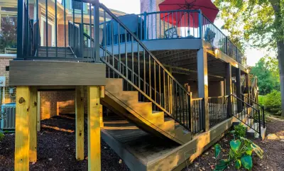 Dawn Lake Two-Tier — Deck Building & Repair project by Myers Contracting Services LLC