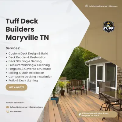 Tuff Deck Builders Maryville Tn - Design-Build Services in Maryville, TN