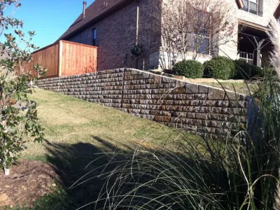 Rustic Wall - Retaining Wall Construction in Lewisville, TX