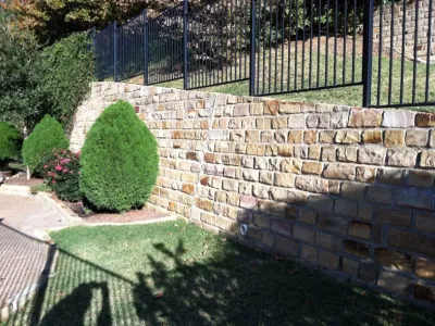 Walls, Fences, & Landscape Construction — Landscape Construction project by Rustic Wall