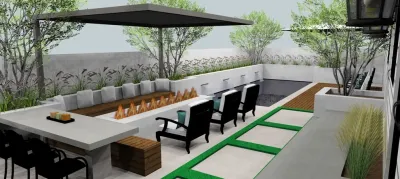 Ryan Burress - Landscape Design & Build - Outdoor Lighting Installation in Newport Beach, CA