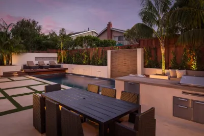 PORT LOCKSLEIGH PL , NEWPORT BEACH, CA — Landscape Construction project by Ryan Burress - Landscape Design & Build in Newport Beach