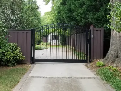 Metal Fencing Solutions — Deck Building & Repair project by City Wide Fence And Deck LLC