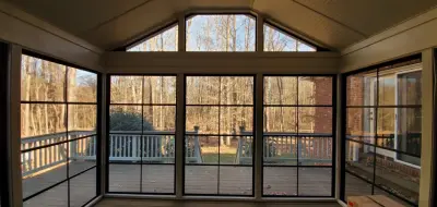 Providence Plantation Porch Enclosure — Deck Building & Repair project by Valverax LLC