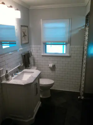 restroom renovation — Deck Building & Repair project by Aubrey Vogel Contractng