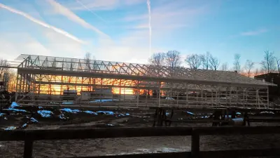 Equestrian Arena 60'x120' — Deck Building & Repair project by Aubrey Vogel Contractng