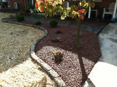 Landscape Designers & Installers Hanover, PA — Landscape Construction project by Ryan's Landscaping Hanover, Pa Patios & Walls