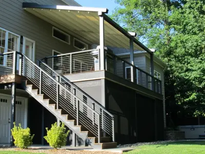 Winston Salem Private Home Project — Deck Building & Repair project by RetractableAwnings.com Inc.