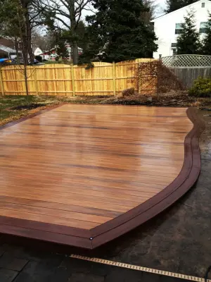 Vinyl Decking — Deck Building & Repair project by Miles Deck Construction
