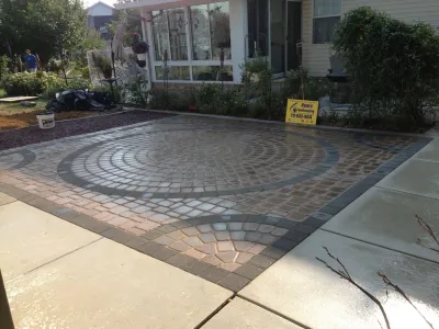 Interlocking Paver Patio Project in Hanover, PA by Ryan's Landscaping Hanover, Pa Patios & Walls