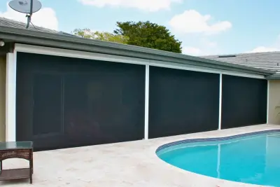Titan Screen Lanai with Surface Mounting — Deck Building & Repair project by Titan Screen
