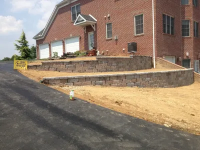 York County PA Retaining Wall Contractor... Ryan's Landscaping — Landscape Construction project by Ryan's Landscaping Hanover, Pa Patios & Walls in Hanover