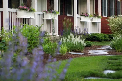 Pinewood Entryway Garden — Landscape Construction project by S & D Landscapes LLC