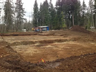 Excavating — Landscape Construction project by S R S Enterprises LLC