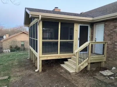 2020 Franklin Screen Enclosure — Deck Building & Repair project by Nixon Renovations