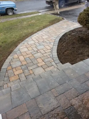 Patios & Walkways — Landscape Construction project by Salvatore Imbriano Landscaping Inc.