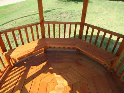 Eight by Eight Gazebo — Deck Building & Repair project by Beachy Construction LLC