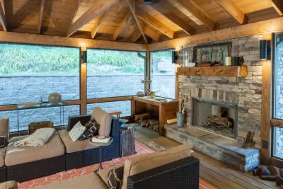 A Paver-Floored Screened Porch — Deck Building & Repair project by The Porch Company
