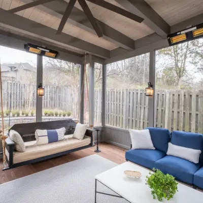 A Story of Two Roofs — Deck Building & Repair project by The Porch Company