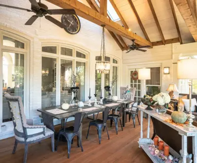 A Halloween-Ready Two-Story Porch — Deck Building & Repair project by The Porch Company