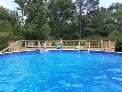 Macon GA Elevated Pool Deck — Deck Building & Repair project by Archadeck Of Central GA