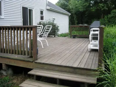 Deck Renovation - Updated Decking and Railings by Creative Decks, Inc