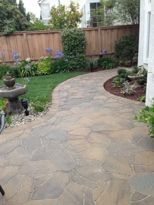 Carmel Valley - Belgard Pavers - Mega Arbel patio — Landscape Construction project by San Diego Landscape Solutions Inc