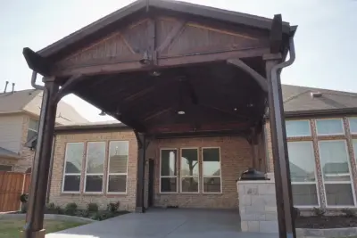 Allen's Outdoor Kitchen and Patio Cover Project — Deck Building & Repair project by MrZ Contracting