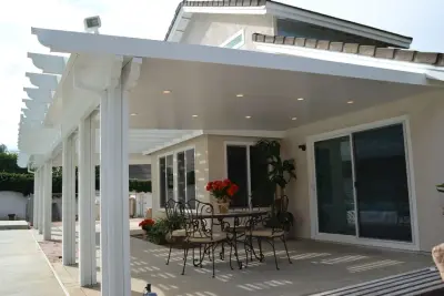 Stanford, CA Aluminum Patio Building — Deck Building & Repair project by Johnson Patios