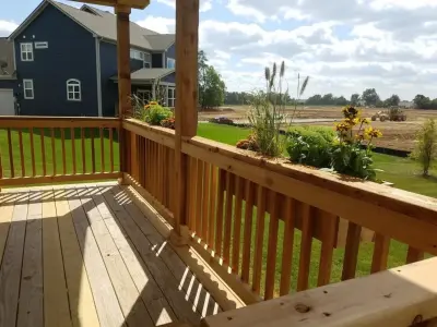 Arnett Personalized Deck — Deck Building & Repair project by Lunar Decks