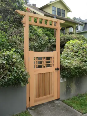 Asian Gateway — Deck Building & Repair project by GreenCoast Carpentry