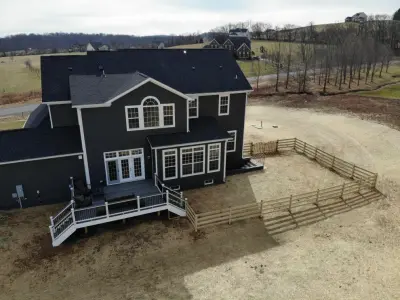 Fantastic Deck and Fence Combination — Deck Building & Repair project by M.C. Fence And Deck