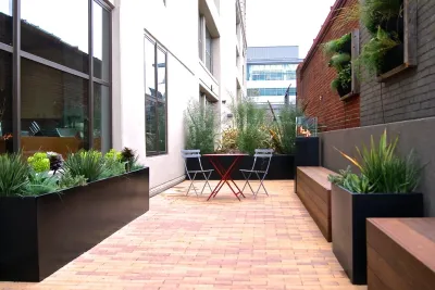 Jack London Square — Landscape Construction project by San Francisco Green Spaces
