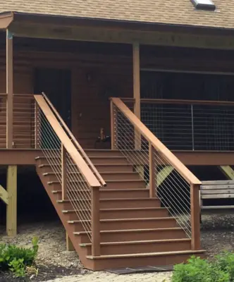 Outdoor Decks and Steps — Deck Building & Repair project by Duluth Deck Builders